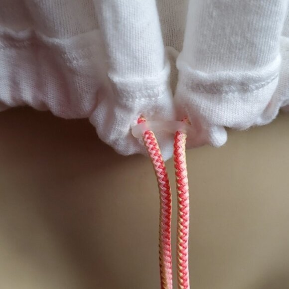 NEW Free People Movement Graphic Muscle TShirt White Cropped100% Cotton Sz S M L - Picture 3 of 8